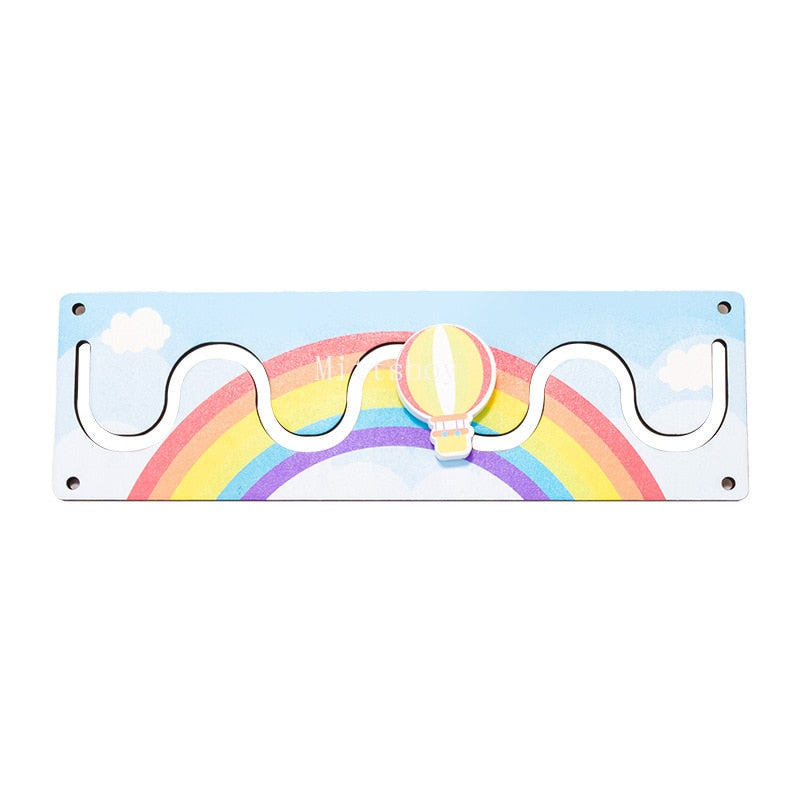 Montessori Busy Board DIY Education Toy Puzzle Montessori Busy Board DIY Education Toy Puzzle